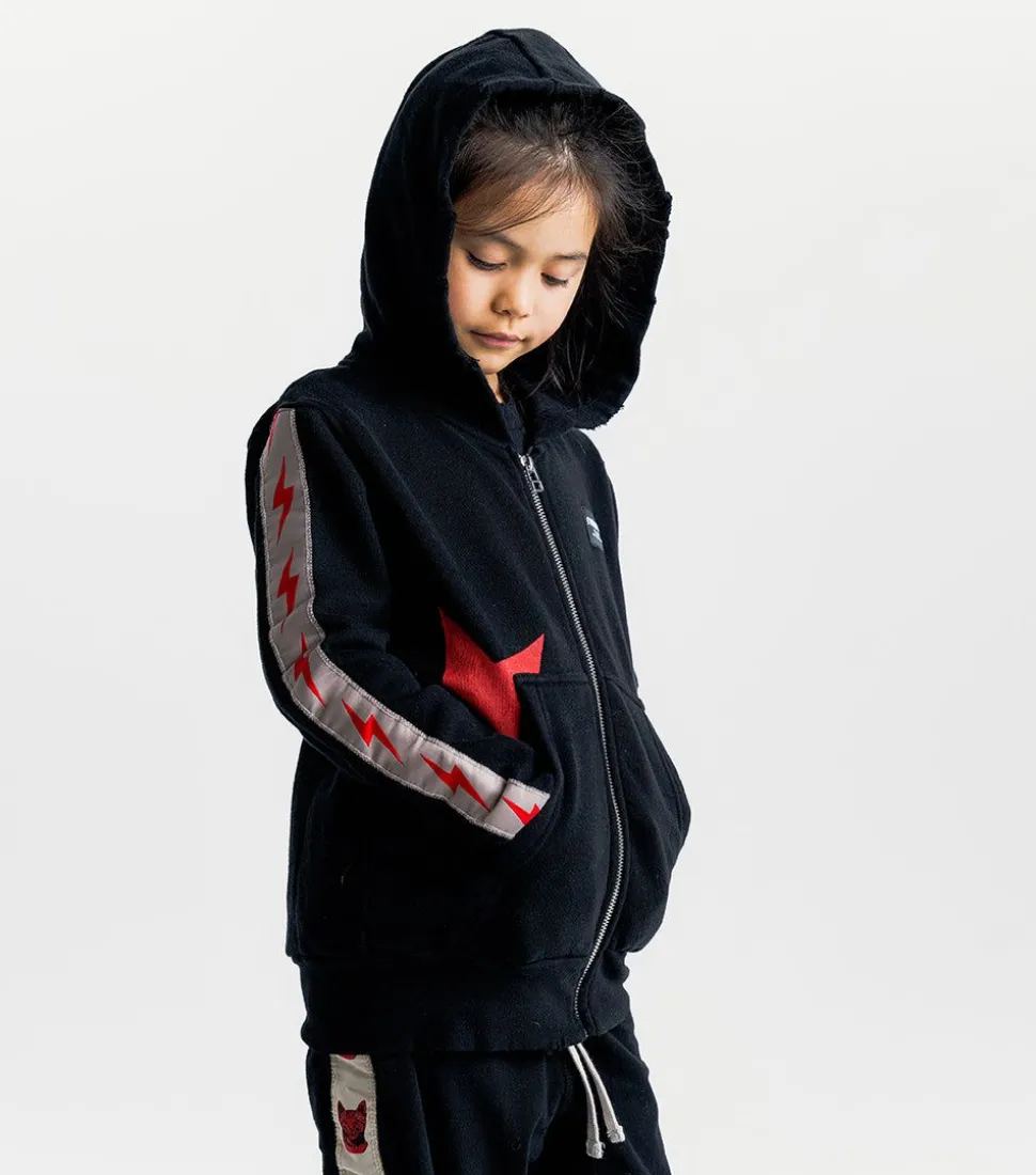 NUNUNU Mini Bolts Zip Hoodie Cheap