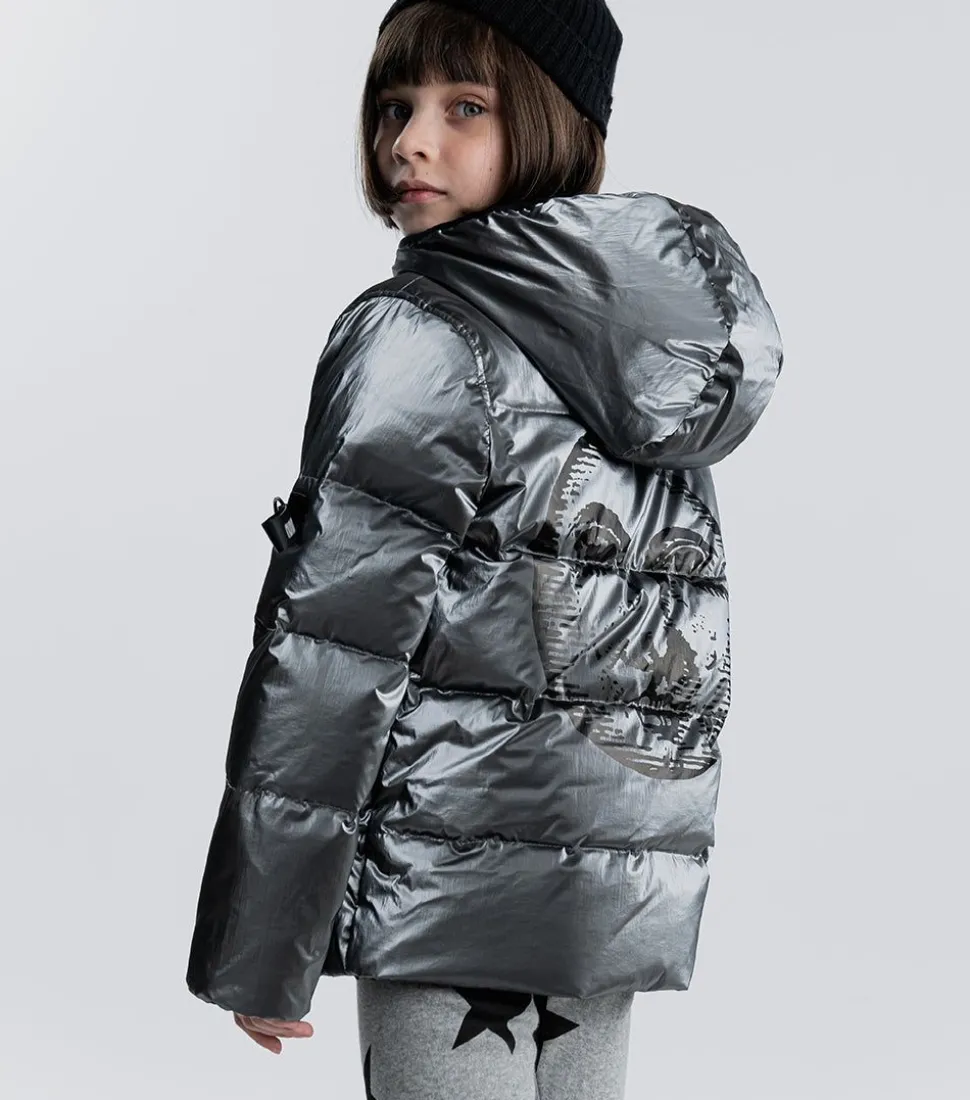 NUNUNU Moon Inked Down Jacket Online