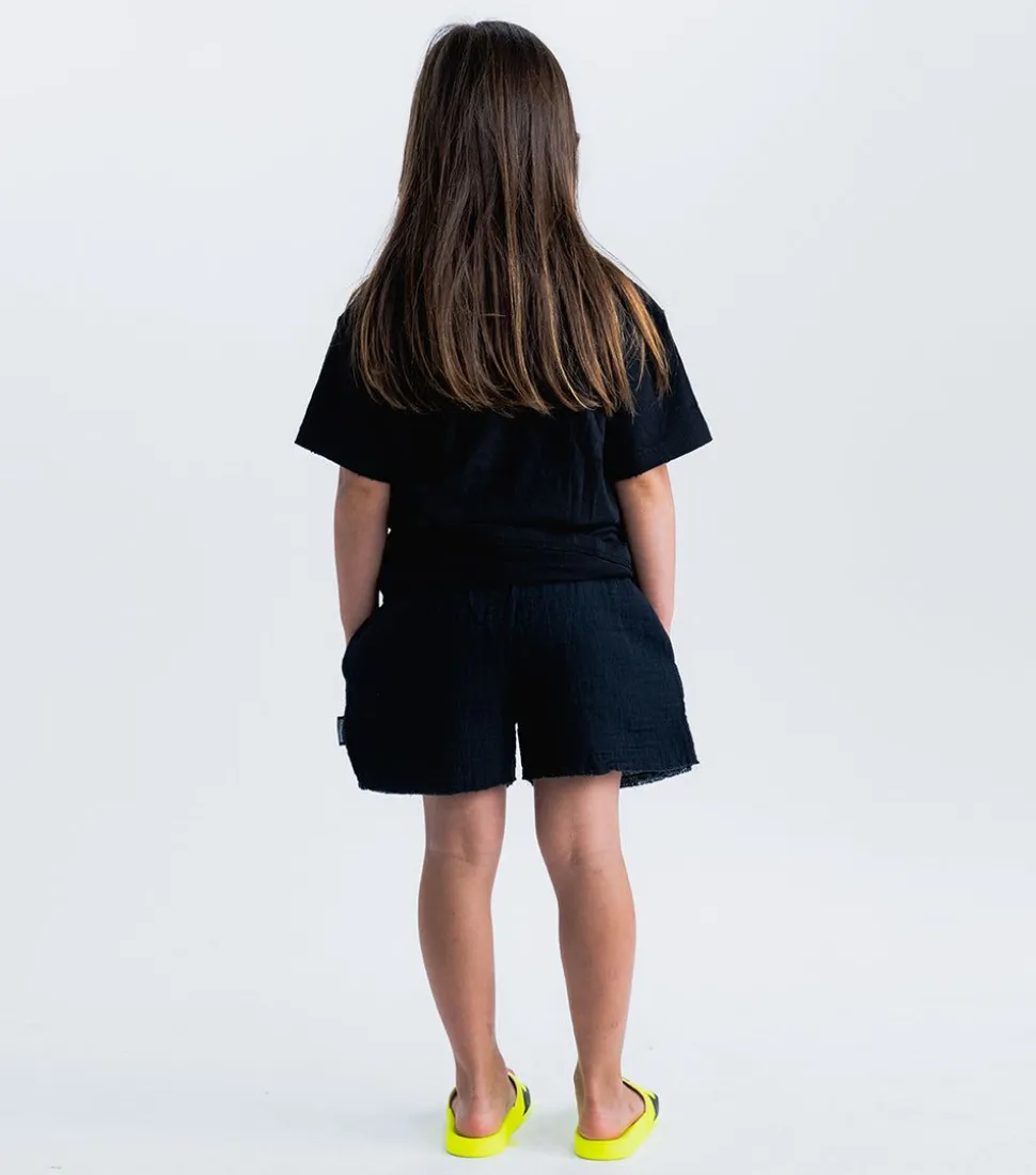 NUNUNU Muslin Beach Shorts New