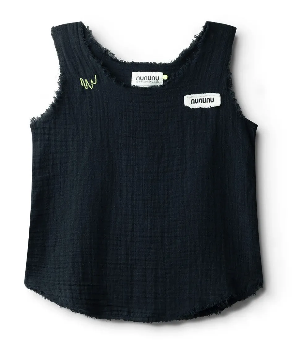 NUNUNU Muslin Tank Top Online
