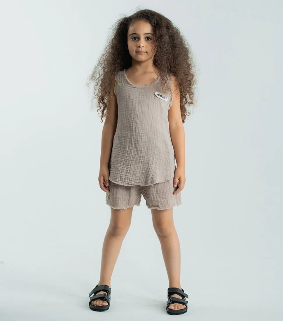 NUNUNU Muslin Tank Top Online