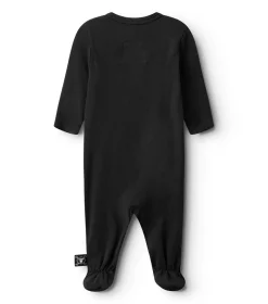 NUNUNU Pixel Skull Footed Overall Best Sale