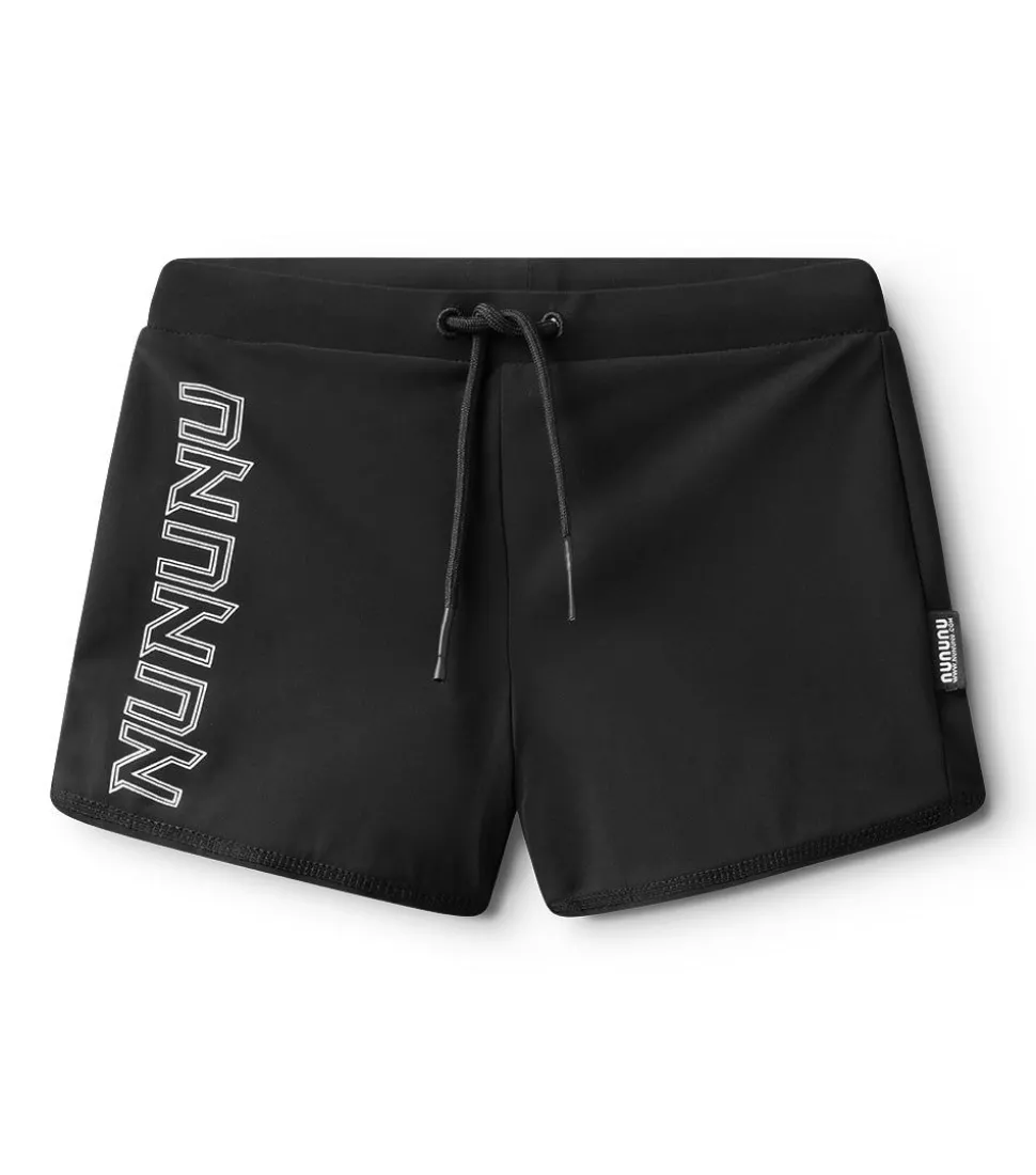 NUNUNU Rawk-Nu-Roll Swim Shorts Hot