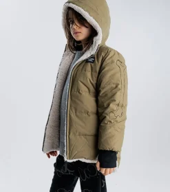 NUNUNU Reversible Sherpa Jacket New