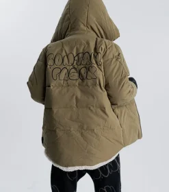 NUNUNU Reversible Sherpa Jacket New
