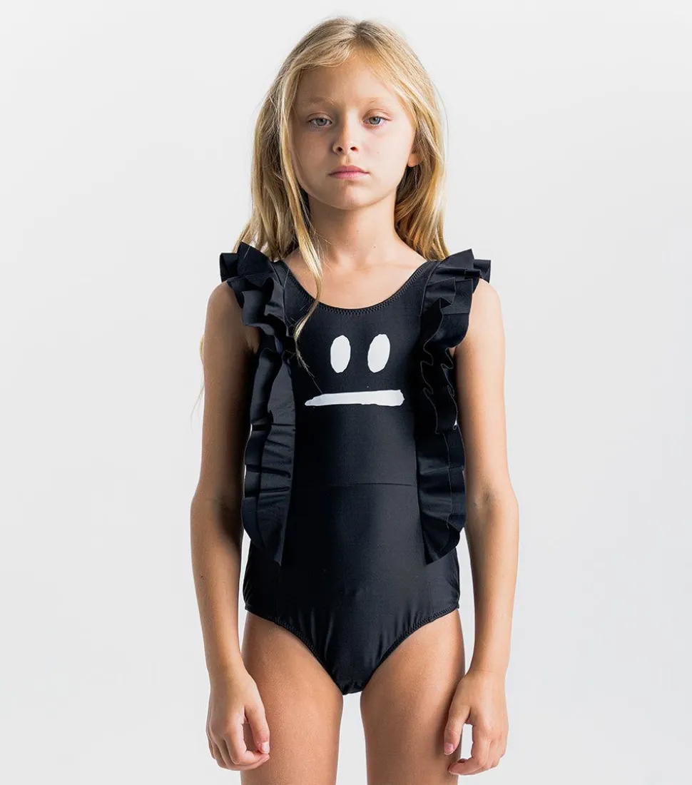 NUNUNU Ruffled Smirk Swimsuit Outlet