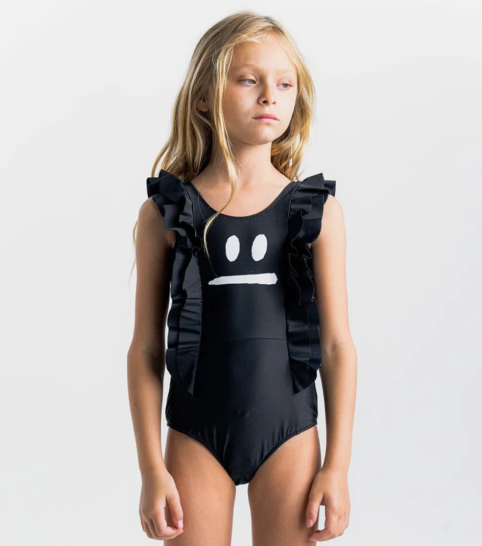 NUNUNU Ruffled Smirk Swimsuit Outlet