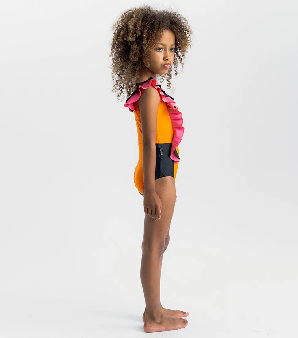 NUNUNU Ruffled Smirk Swimsuit Outlet