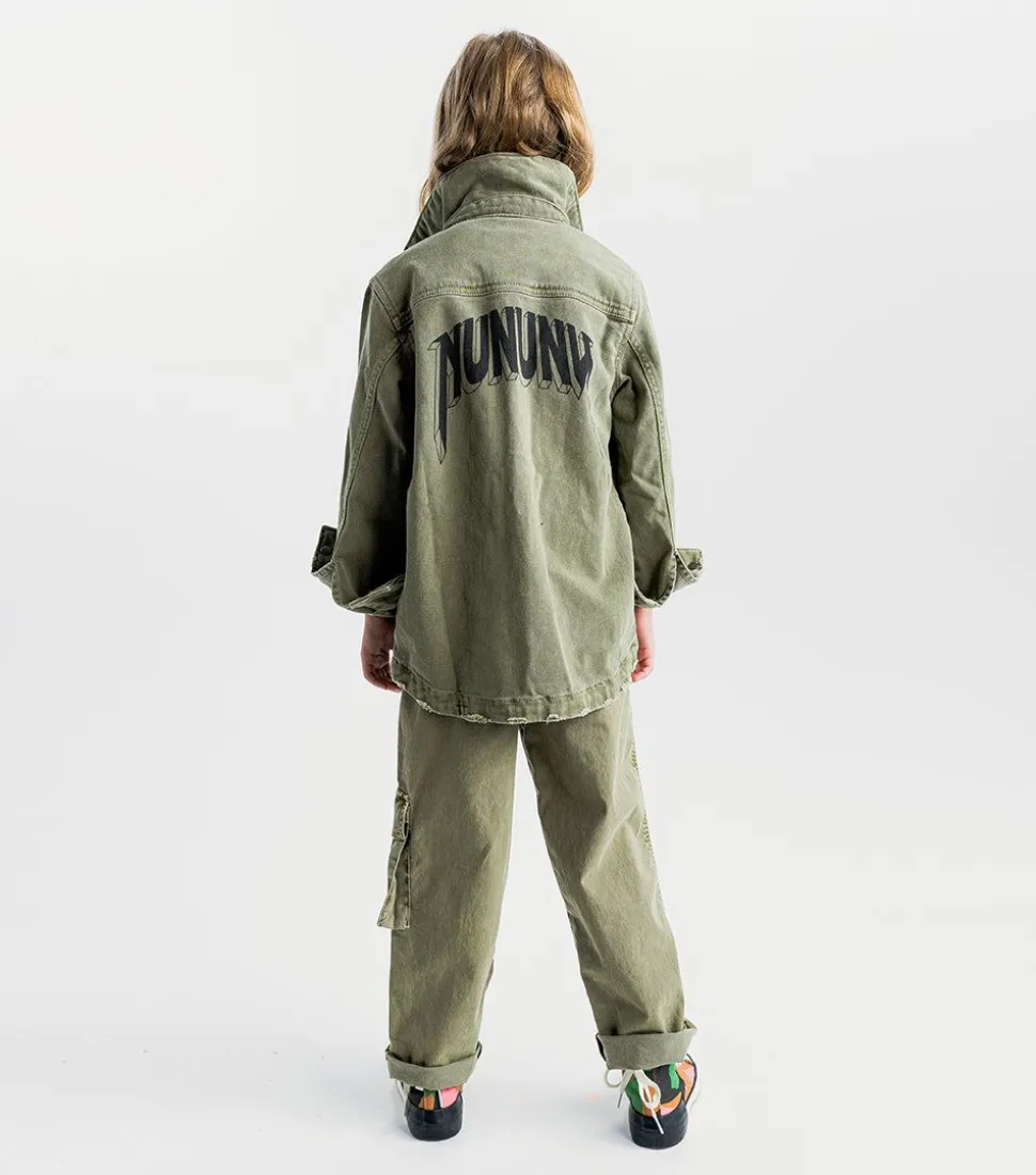 NUNUNU Safari Snap Shirt Cheap