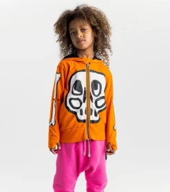 NUNUNU Silou Skull Light Zip Hoodie Best