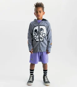 NUNUNU Silou Skull Light Zip Hoodie Best