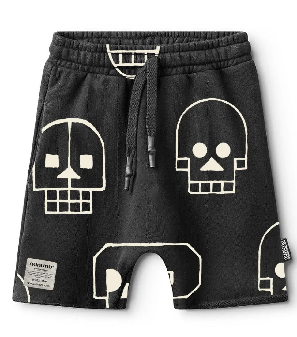 NUNUNU Skull Robot Shorts Sale