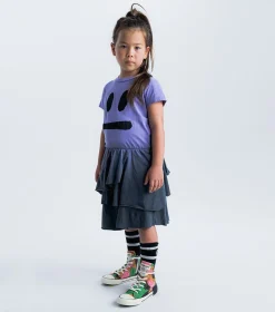 NUNUNU Smirk Layered Dress Fashion