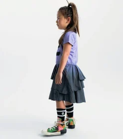 NUNUNU Smirk Layered Dress Fashion