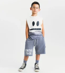 NUNUNU Smirk Sleeveless Shirt New