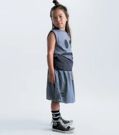 NUNUNU Smirk Sleeveless Shirt Cheap