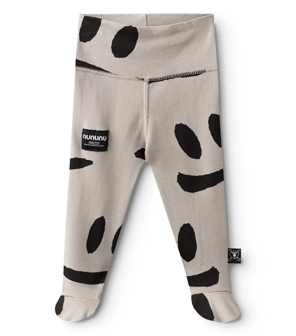 NUNUNU Smirks Footed Leggings Online