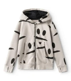 NUNUNU Smirks Zip Hoodie Best Sale