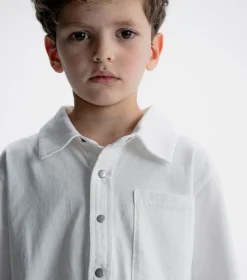 NUNUNU Snap Soft Shirt Discount