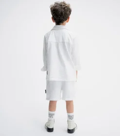 NUNUNU Snap Soft Shirt Discount