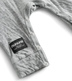 NUNUNU Soft Pixel Skull Overall Fashion
