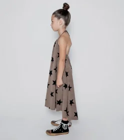 NUNUNU Star Collar Dress Cheap