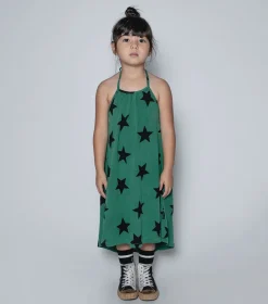 NUNUNU Star Collar Dress Cheap