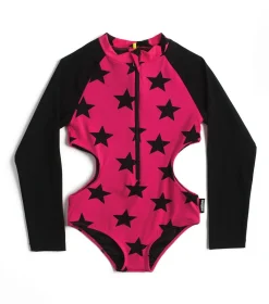 NUNUNU Star Cut-Out Swimsuit Discount