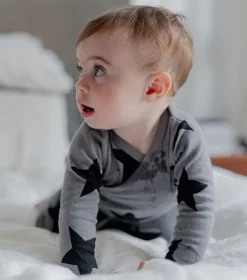 NUNUNU Star Envelope Onesie Outlet