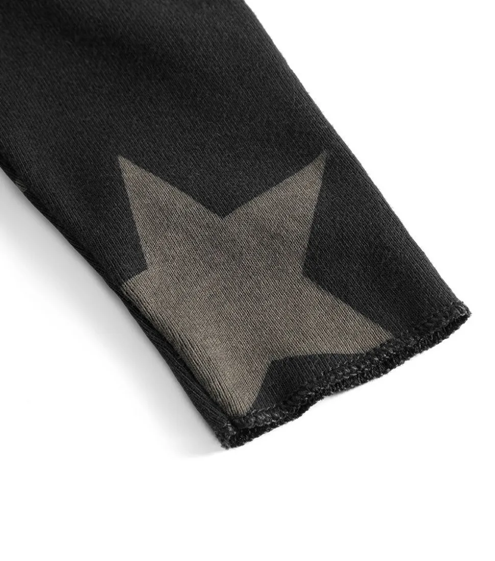NUNUNU Star Footed Overall Fashion