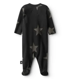 NUNUNU Star Footed Overall Fashion