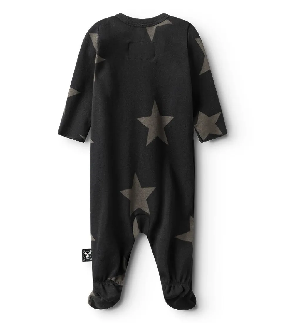 NUNUNU Star Footed Overall Fashion