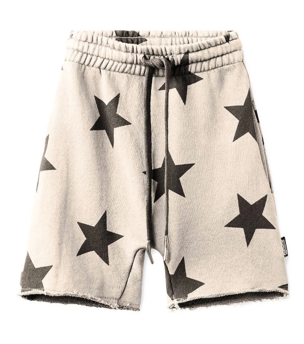 NUNUNU Star Rounded Sweatshorts Store