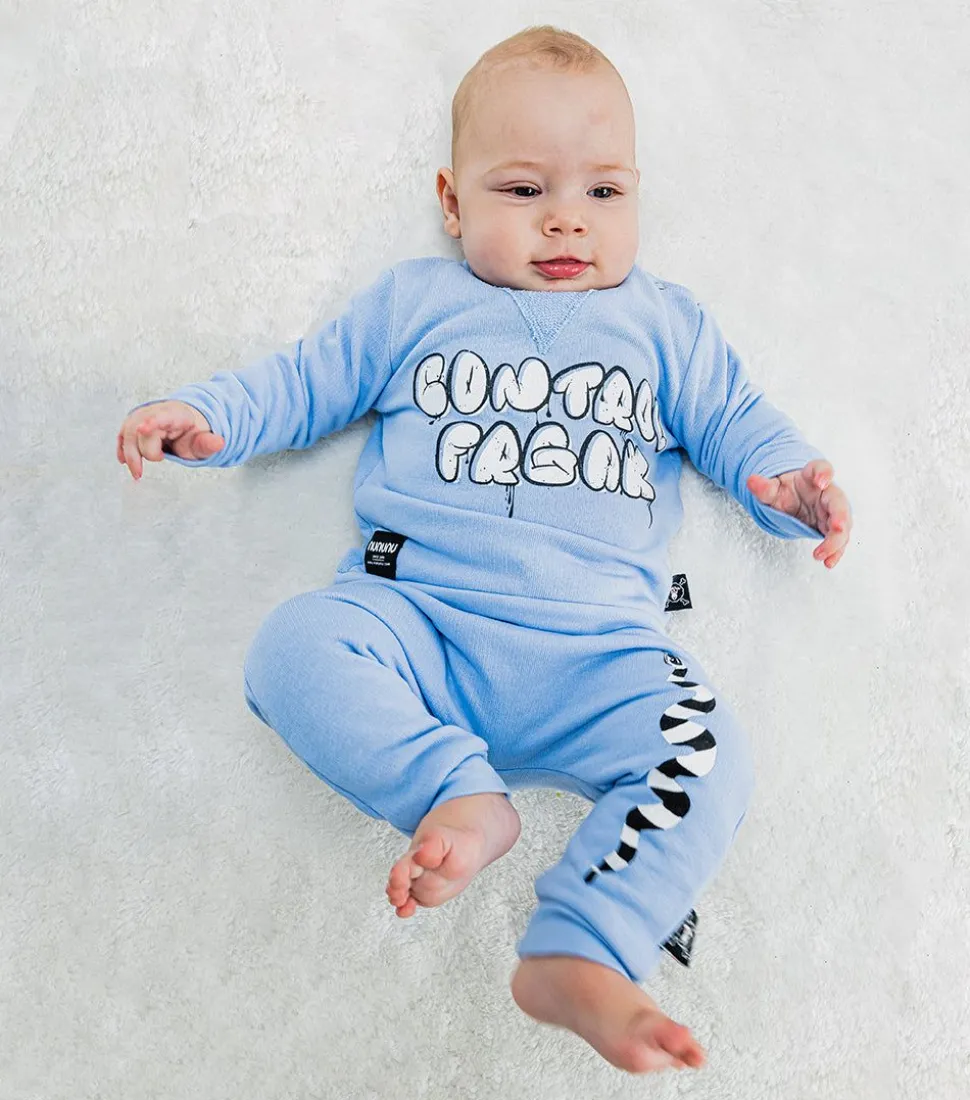 NUNUNU Stripey Snake Baby Baggy Pants Fashion