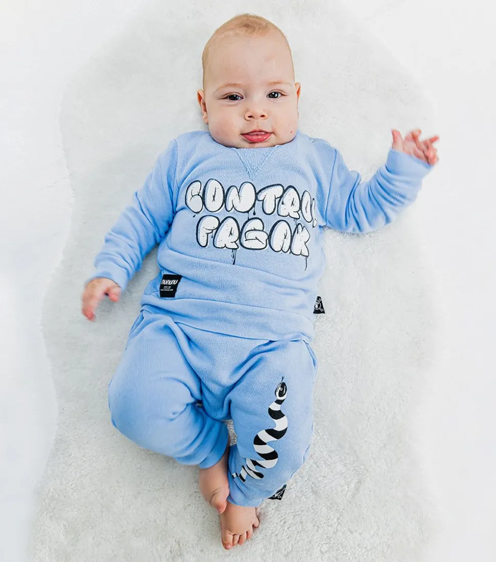 NUNUNU Stripey Snake Baby Baggy Pants Fashion