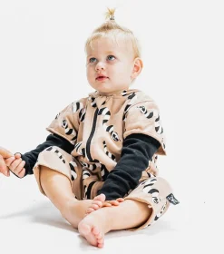 NUNUNU Stripey Snakes Hooded Overall Online