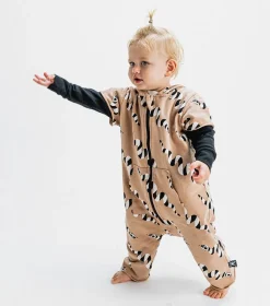 NUNUNU Stripey Snakes Hooded Overall Online