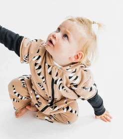 NUNUNU Stripey Snakes Hooded Overall Online
