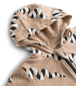 NUNUNU Stripey Snakes Hooded Overall Online