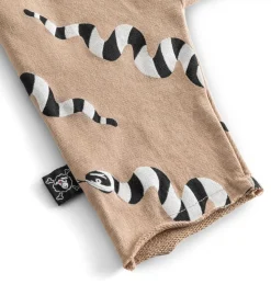 NUNUNU Stripey Snakes Hooded Overall Online