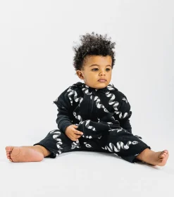 NUNUNU Stripey Snakes Hooded Overall Online