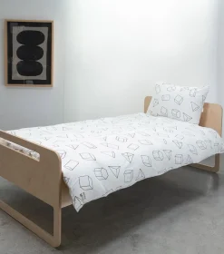 NUNUNU Super Soft Geometric Bedding Set Clearance