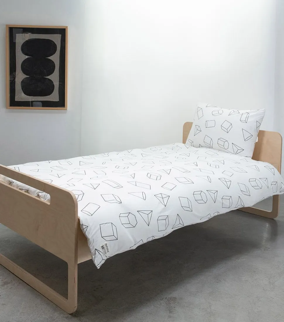 NUNUNU Super Soft Geometric Bedding Set Clearance