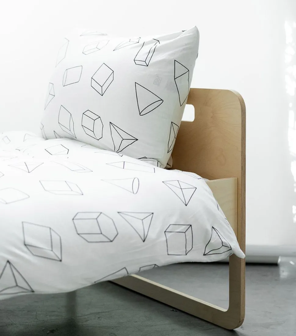NUNUNU Super Soft Geometric Bedding Set Clearance