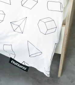 NUNUNU Super Soft Geometric Bedding Set Clearance