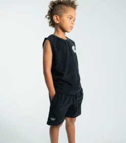 NUNUNU Terry Cloth Sleeveless Shirt Hot