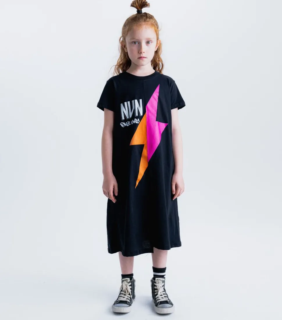 NUNUNU Unbalanced Rawk A Dress Outlet