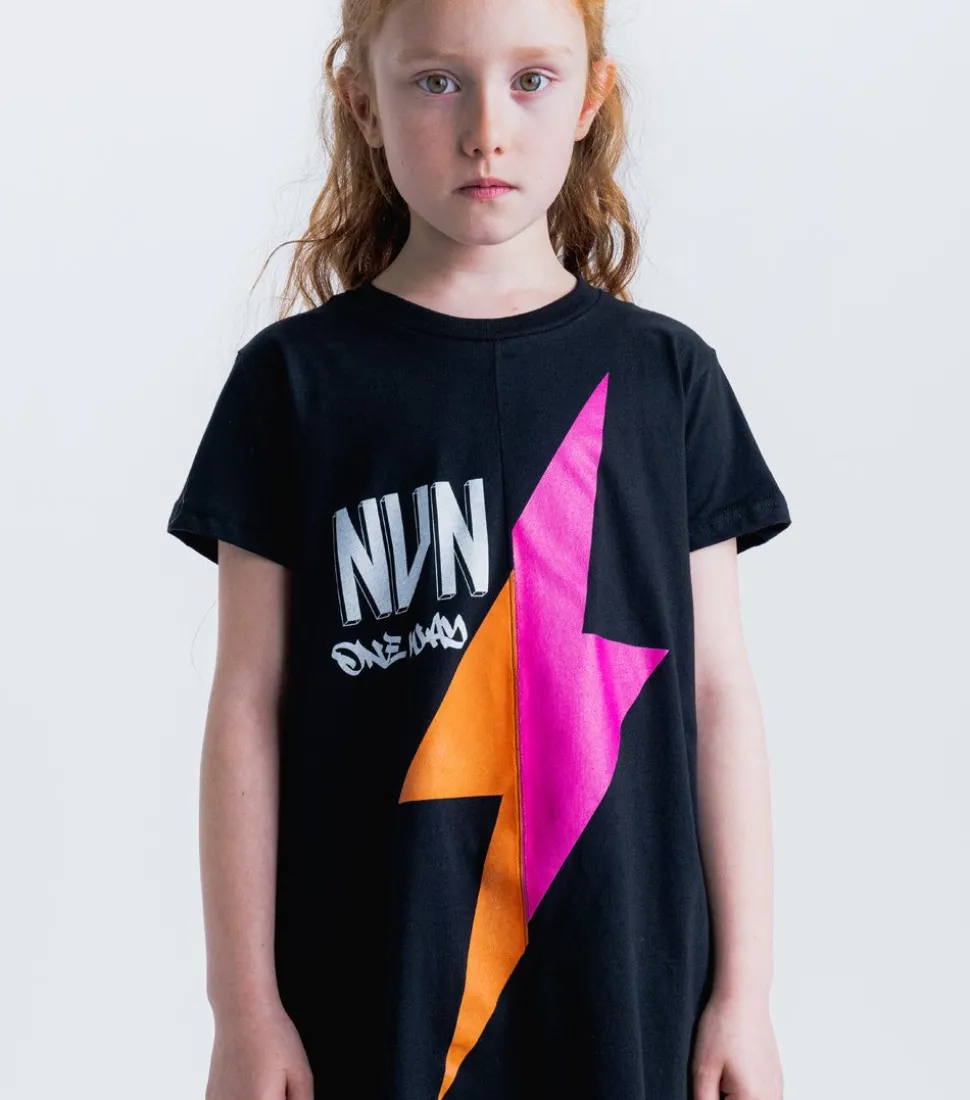 NUNUNU Unbalanced Rawk A Dress Outlet