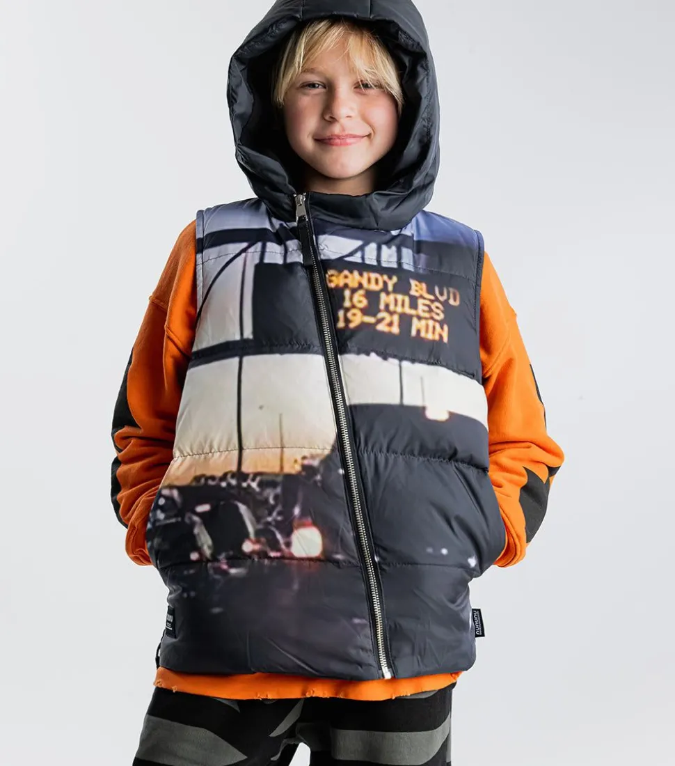 NUNUNU Urban Down Vest Sale