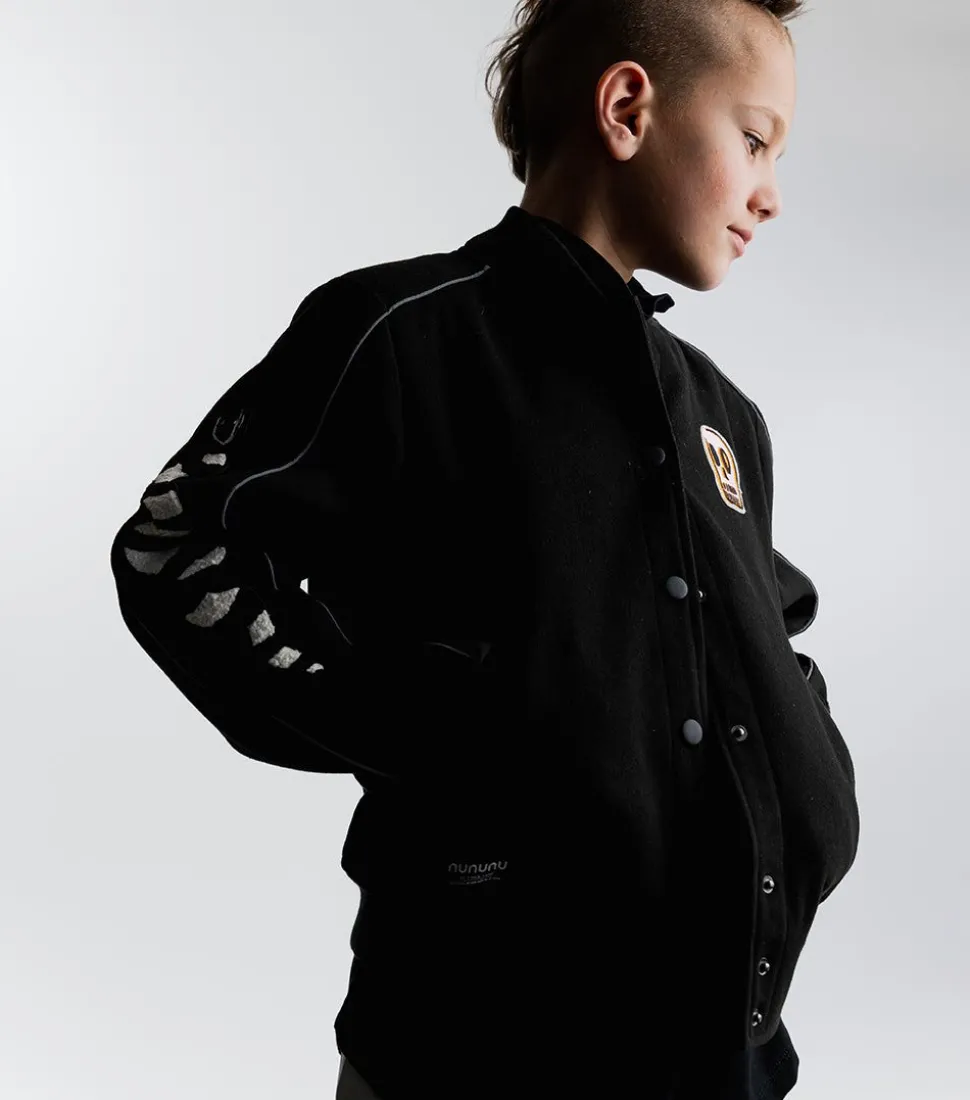 NUNUNU Varsity Jacket Fashion